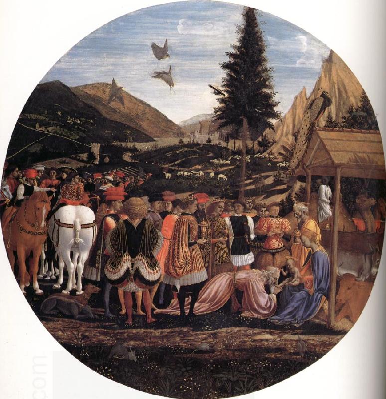 DOMENICO VENEZIANO The Adoration of the Magi China oil painting art
